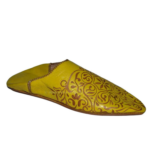 babouches_marocain_cuir_pour_femmes_yellow