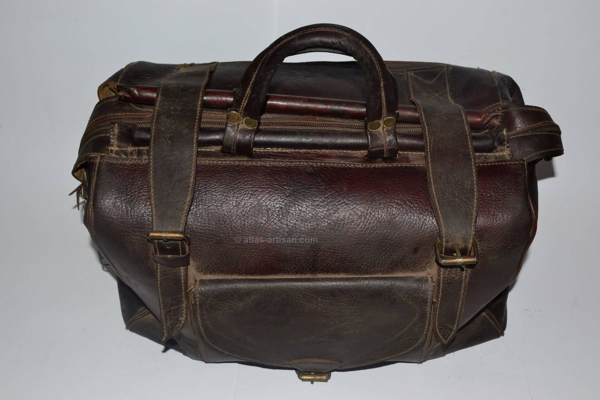 Antiques Atlas - Leather Gladstone Bag