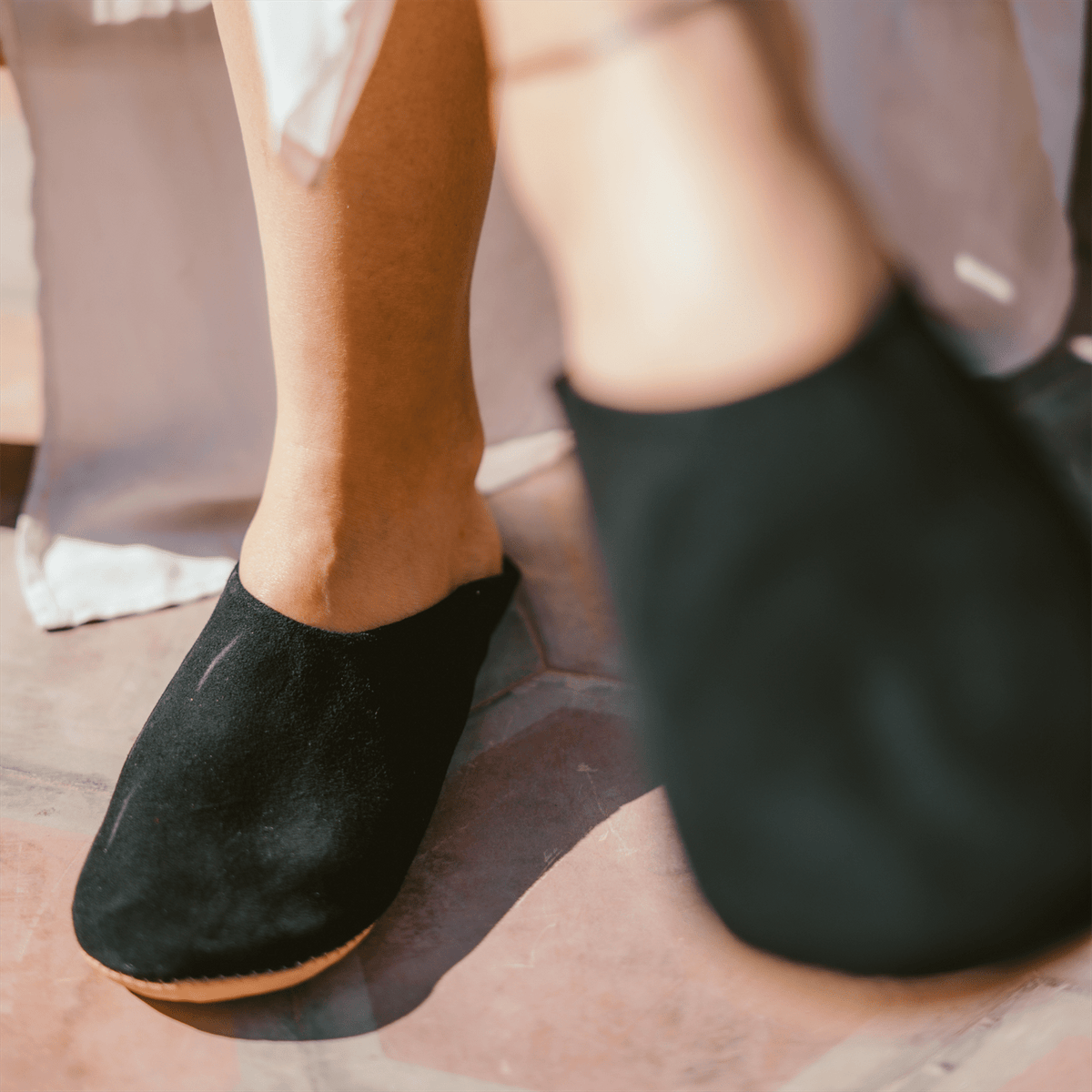 Babouches daim_chaussures