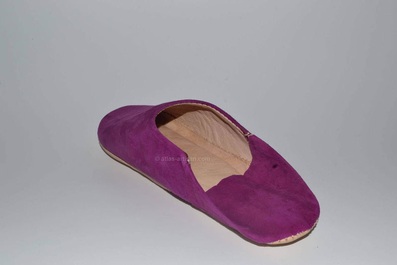 Babouches daim_chaussures