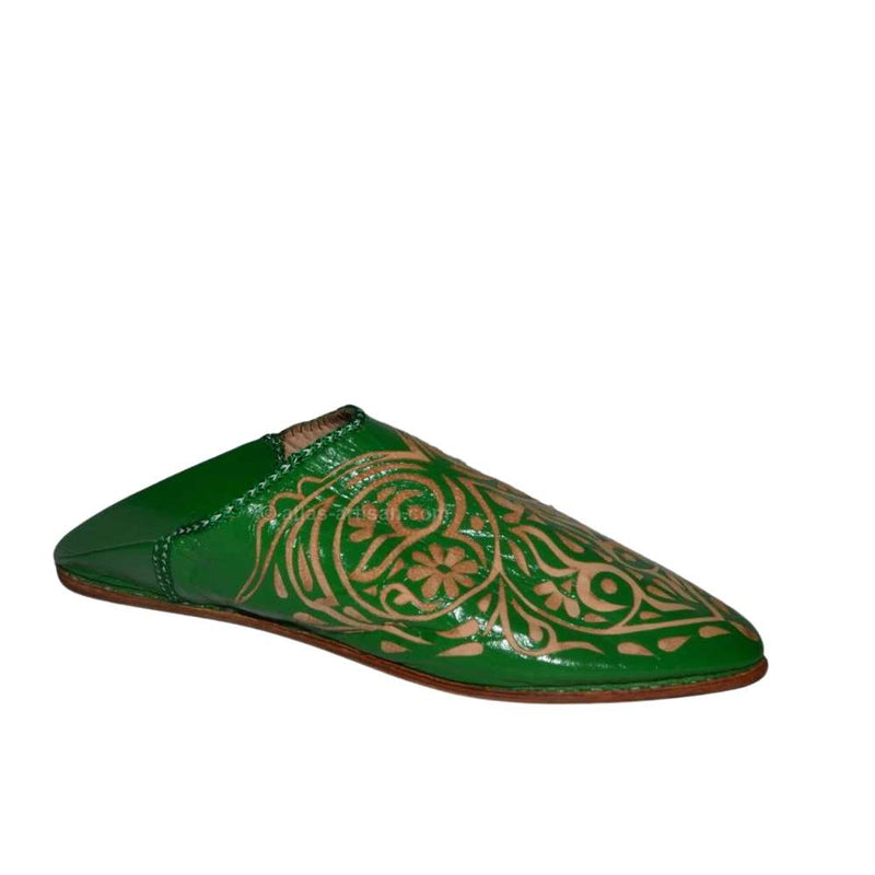 babouches_marocain_cuir_pour_femmes_jaune