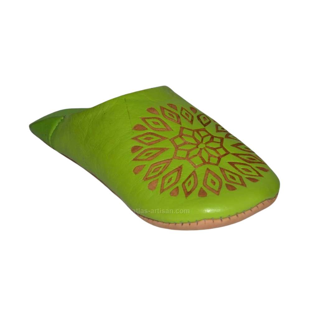 babouches_marocain_femmes_vert_claire