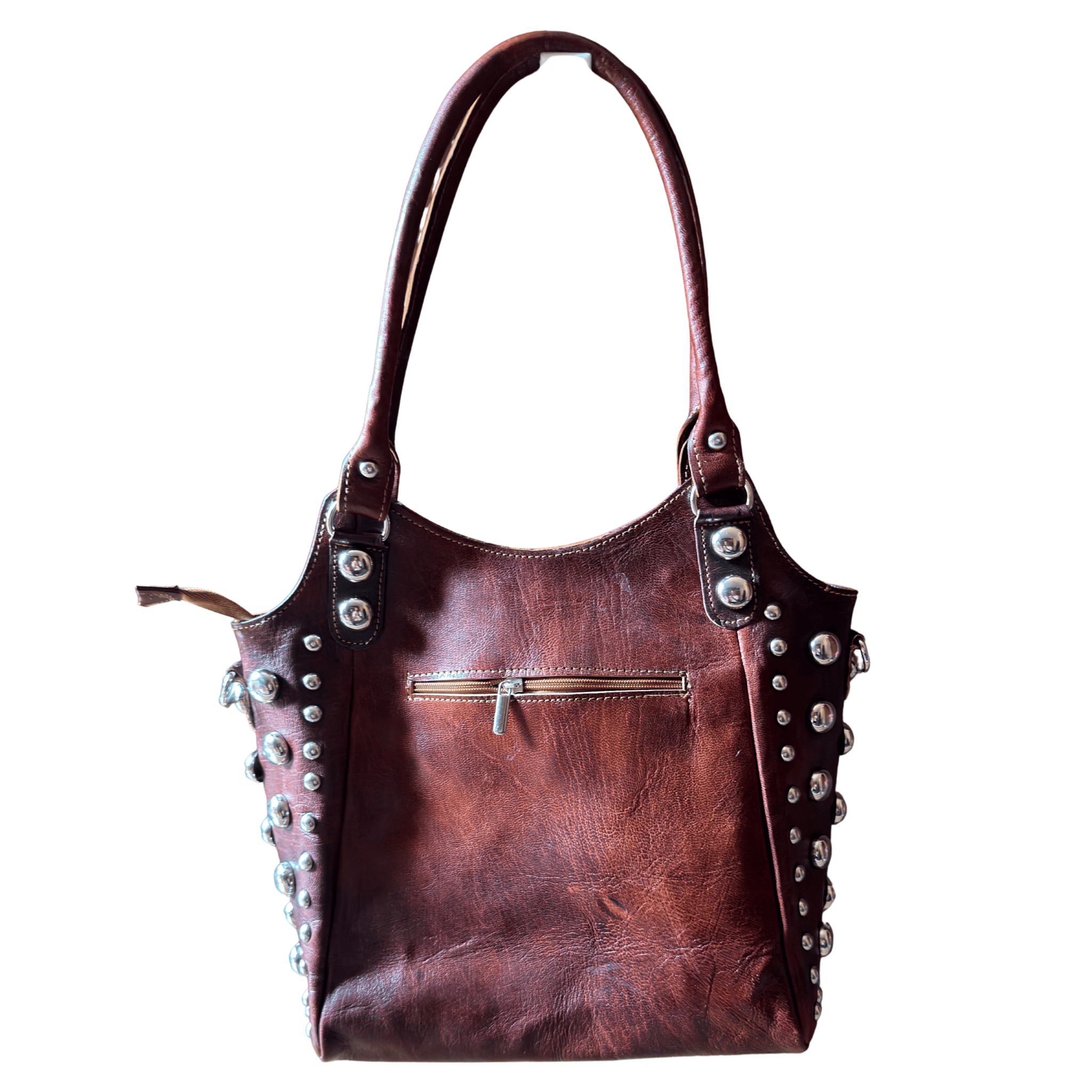 Leather Tote Bag Moonlight