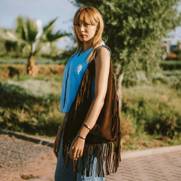 Bandoulière daim Nora_shoulder bag