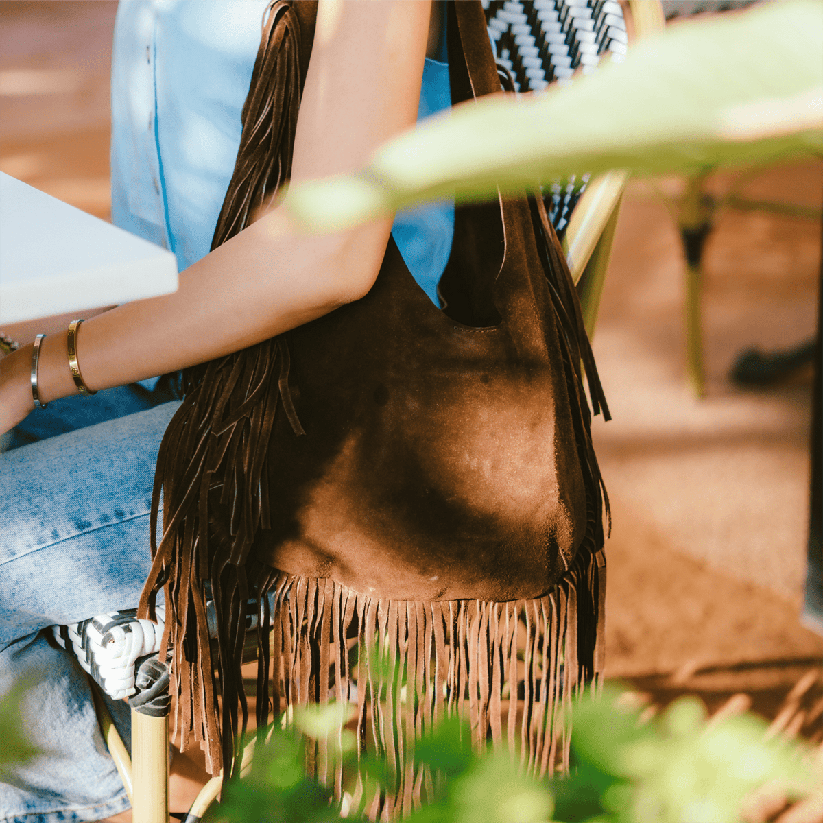 Bandoulière daim Nora_shoulder bag