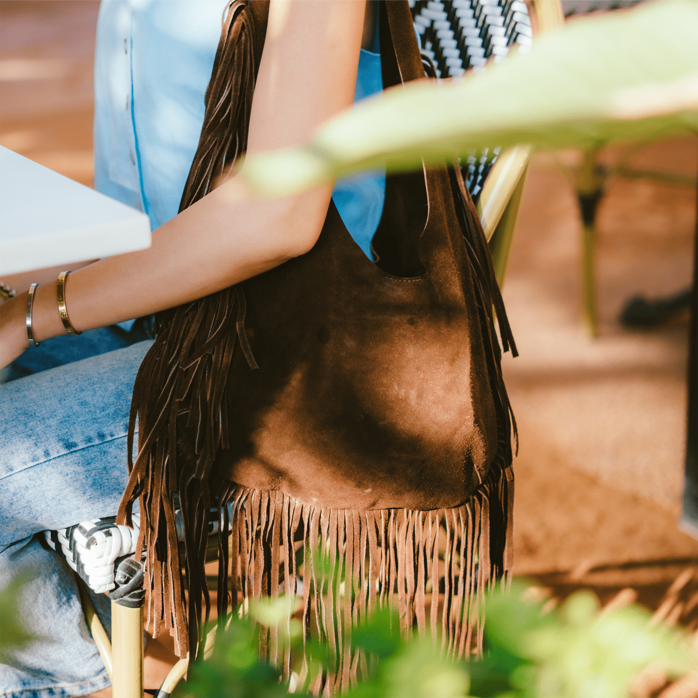 Bandoulière daim Nora_shoulder bag