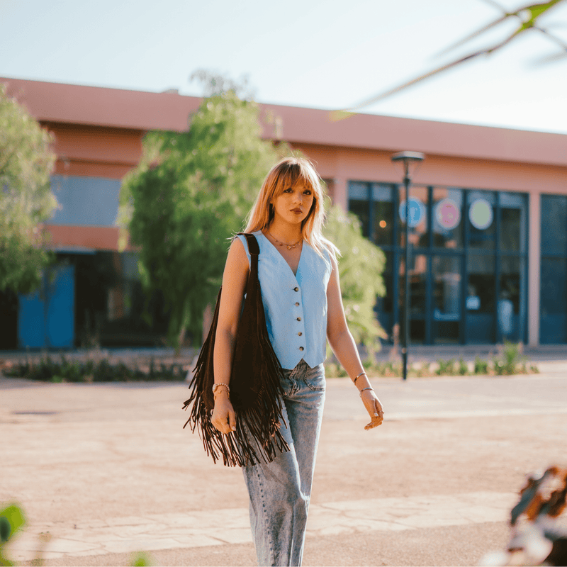 Bandoulière daim Nora_shoulder bag