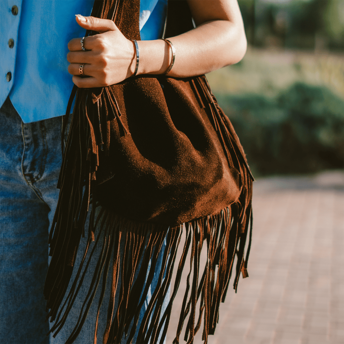 Bandoulière daim Nora_shoulder bag