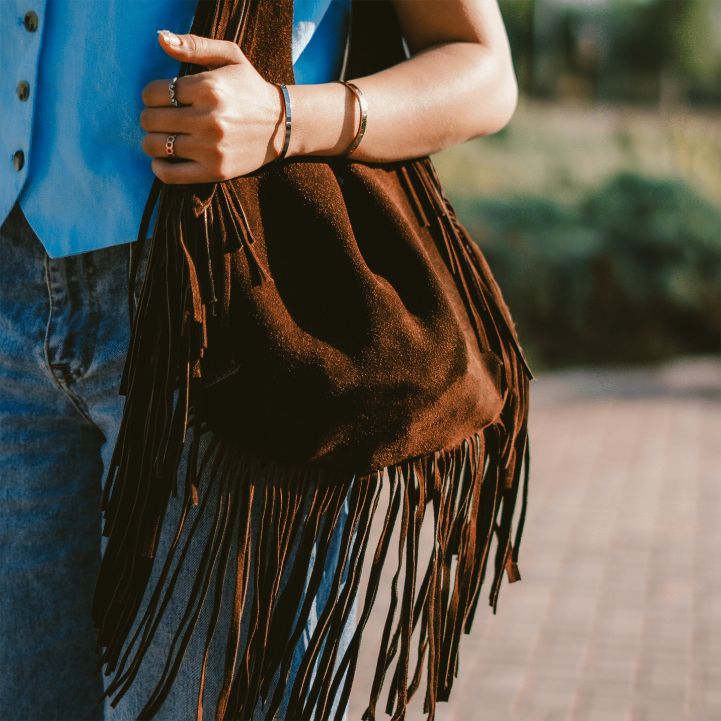 Bandoulière daim Nora_shoulder bag