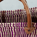 Beach bag of wicker Tamo_panier