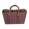 Beach bag of wicker Tamo_panier