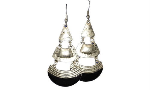 Boucle d'oreilles pyramide_boucle d'oreilles