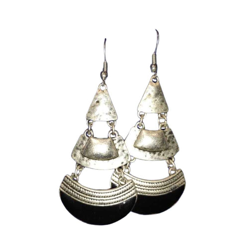 Boucle d'oreilles pyramide_boucle d'oreilles