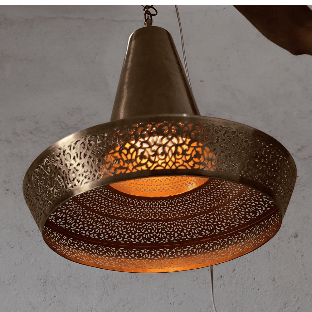 Copper chandelier Elyso_chandeliers