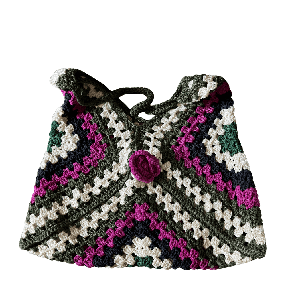 Crochet Super Tote bag_tote bag