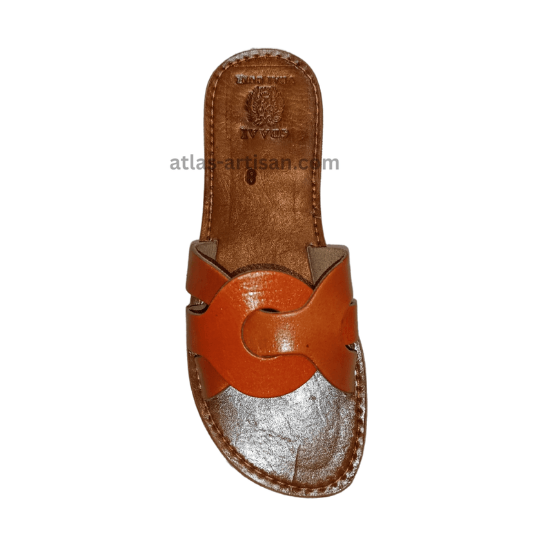 flat_leather_sandals_orange
