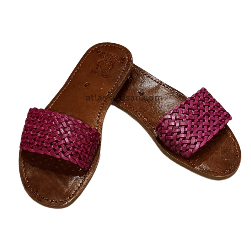 flat_sandals_leather_mauve_color