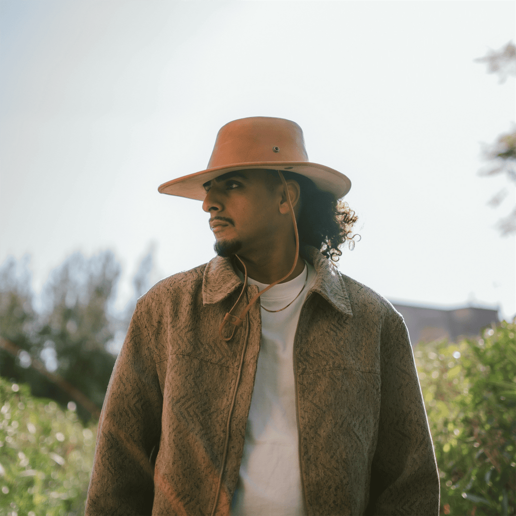 Leather Hat Chevalier_leather hat