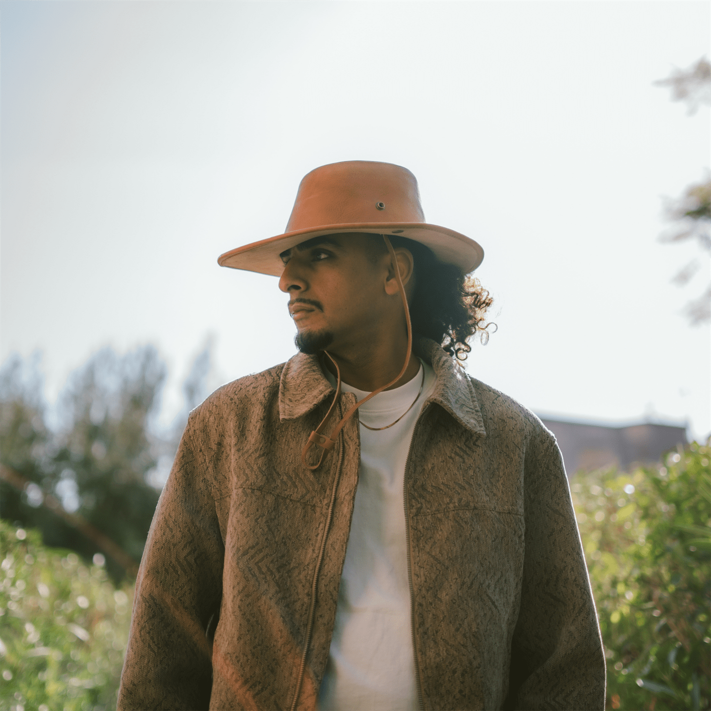 Leather Hat Chevalier_leather hat