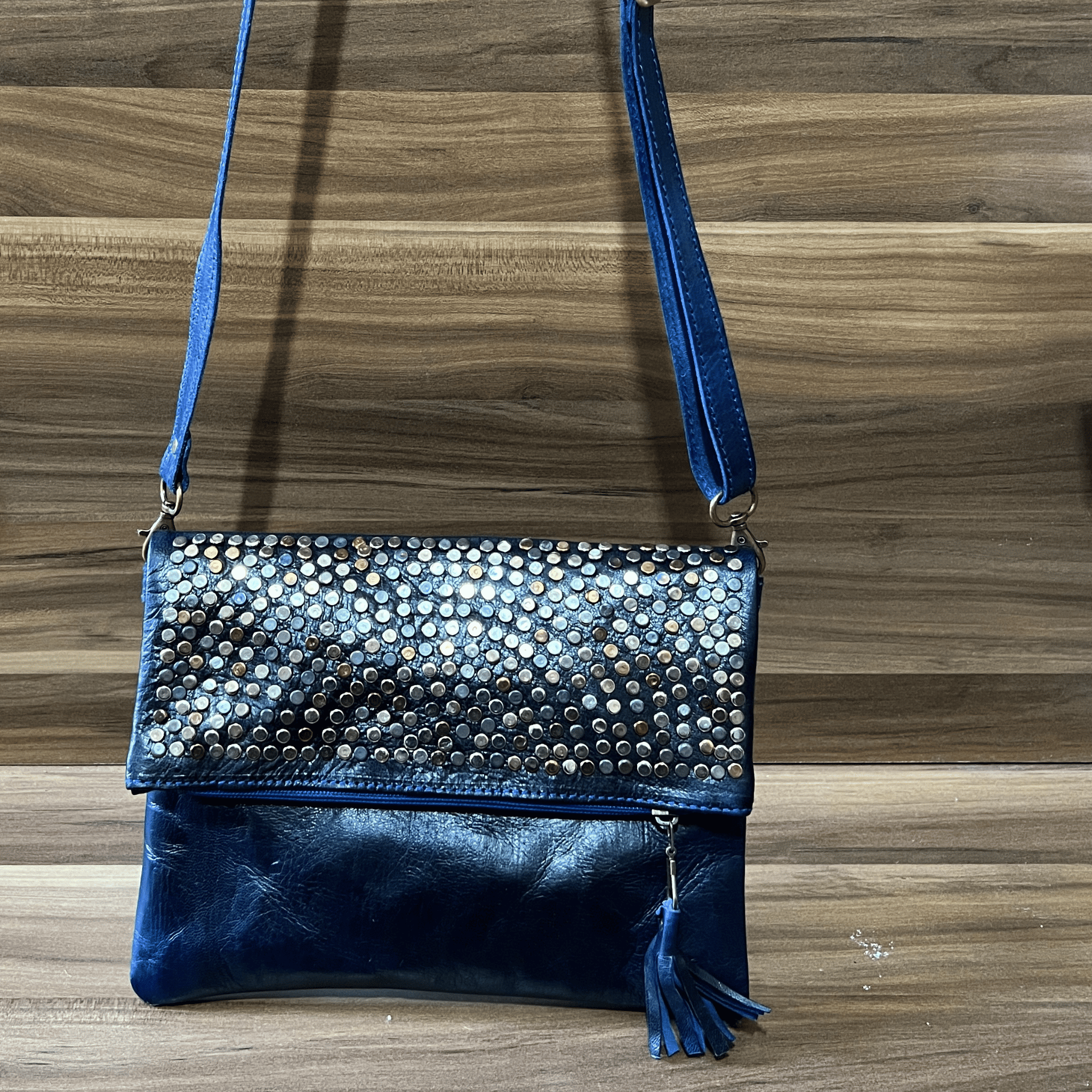 Leather Purse Stones_Sacs