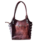 Leather Tote Bag Moonlight_tote bag