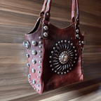 Leather Tote Bag Moonlight_tote bag