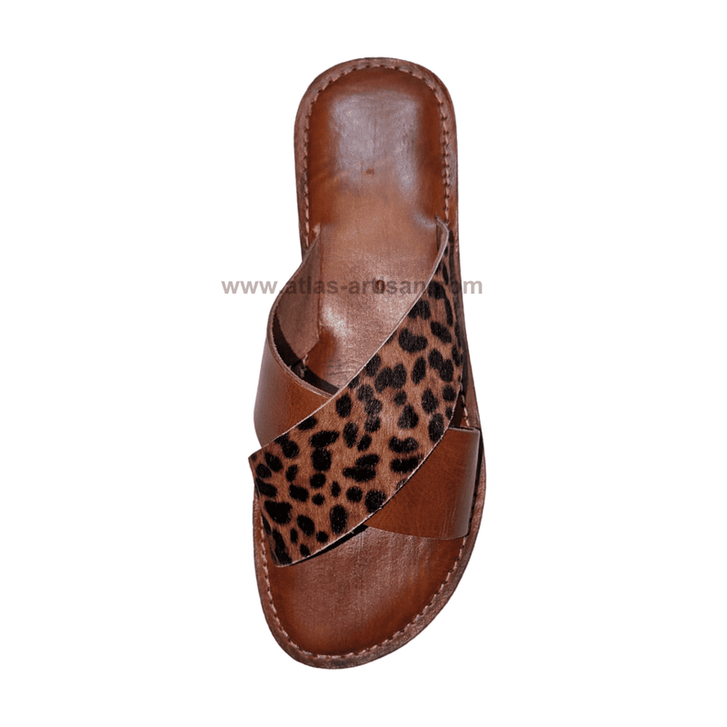 leather_flat_sandals_brown_for women