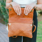 Leather Purse Stones