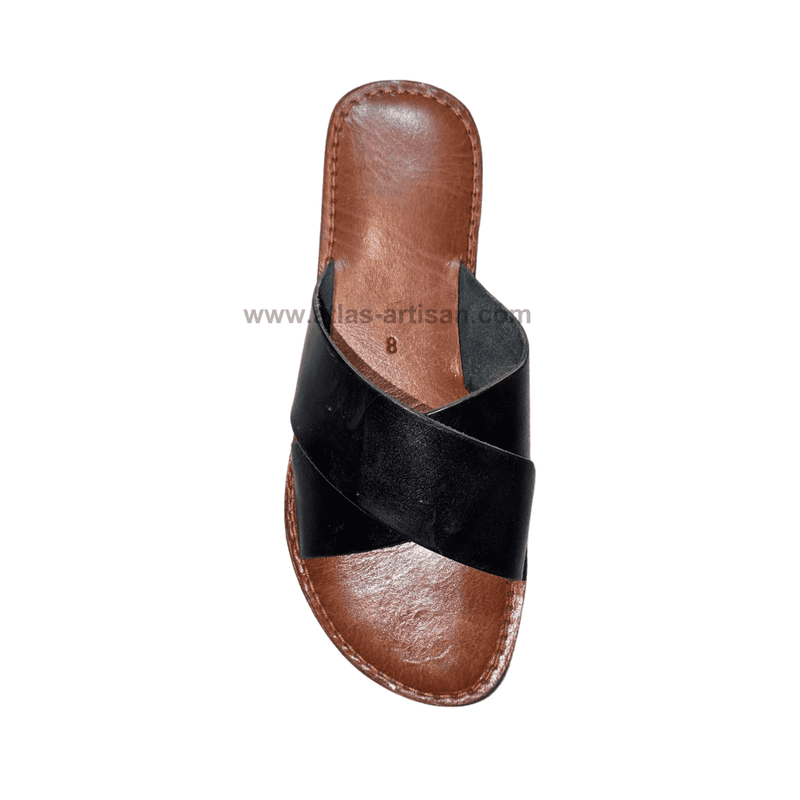 leather_women_flatsandals_black_color
