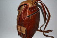 Load image into Gallery viewer, Sac à dos chèvre_leather bag