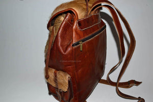 Sac à dos chèvre_leather bag