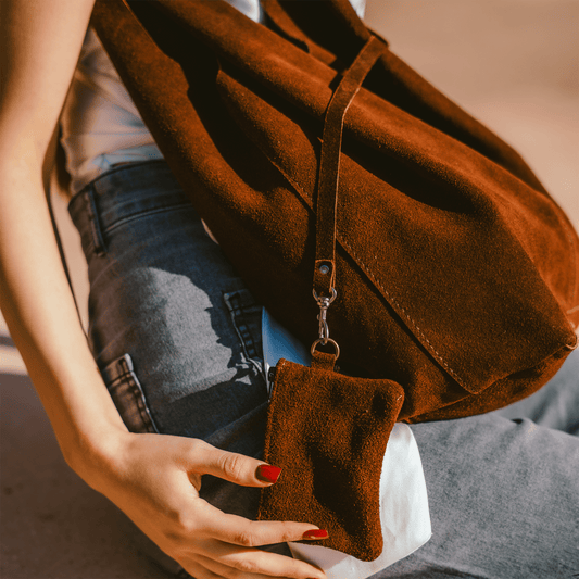 Sac daim Bohème_sac cuir daim