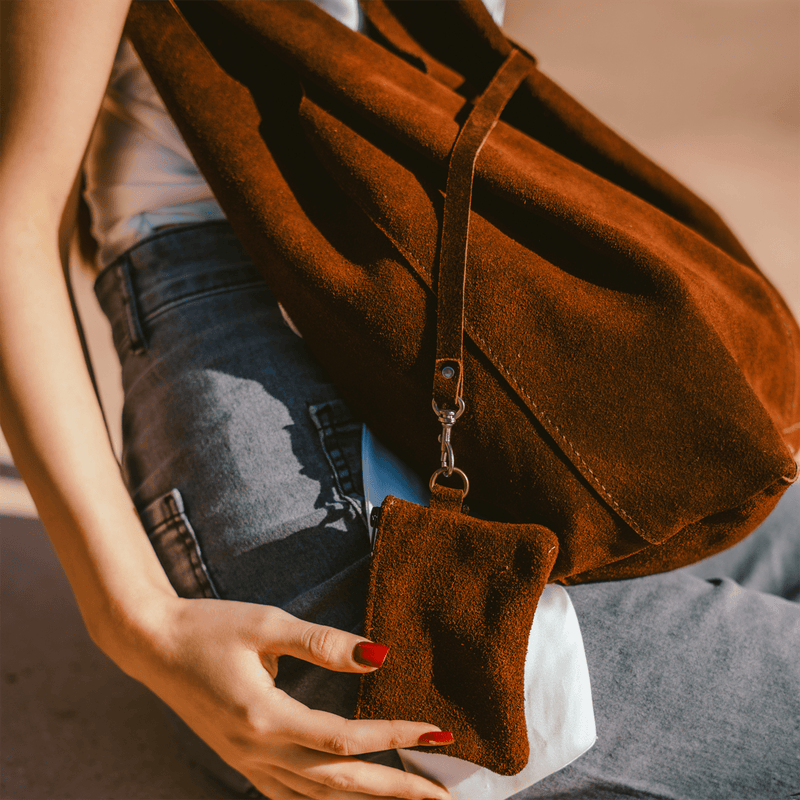 Sac daim Bohème_sac cuir daim