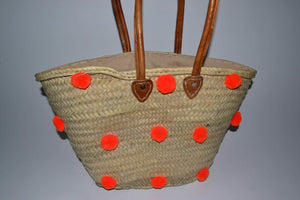 Sac pompon_panier