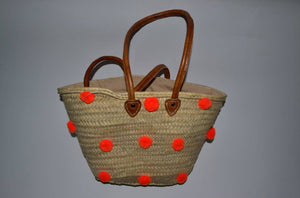 Sac pompon_panier