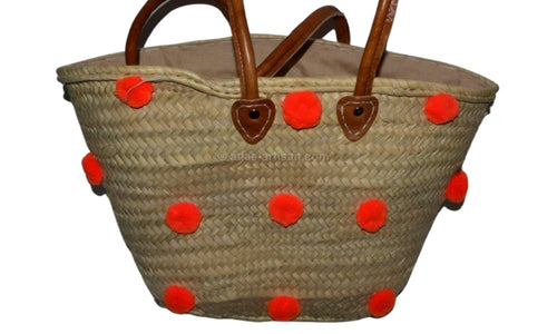 Sac pompon_panier