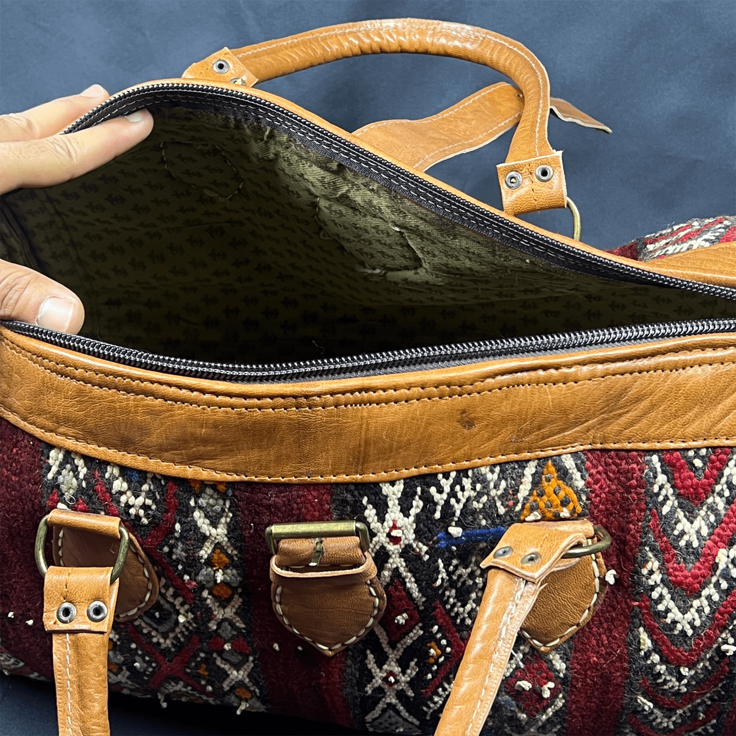 Sacoche Rift Kilim_luggage & bags