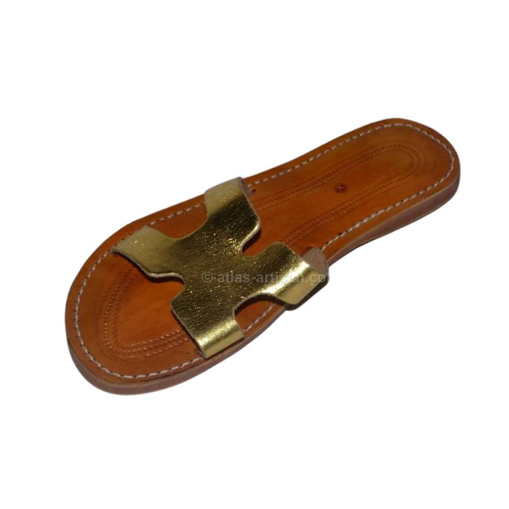 sandale_femmes_cuir_doré