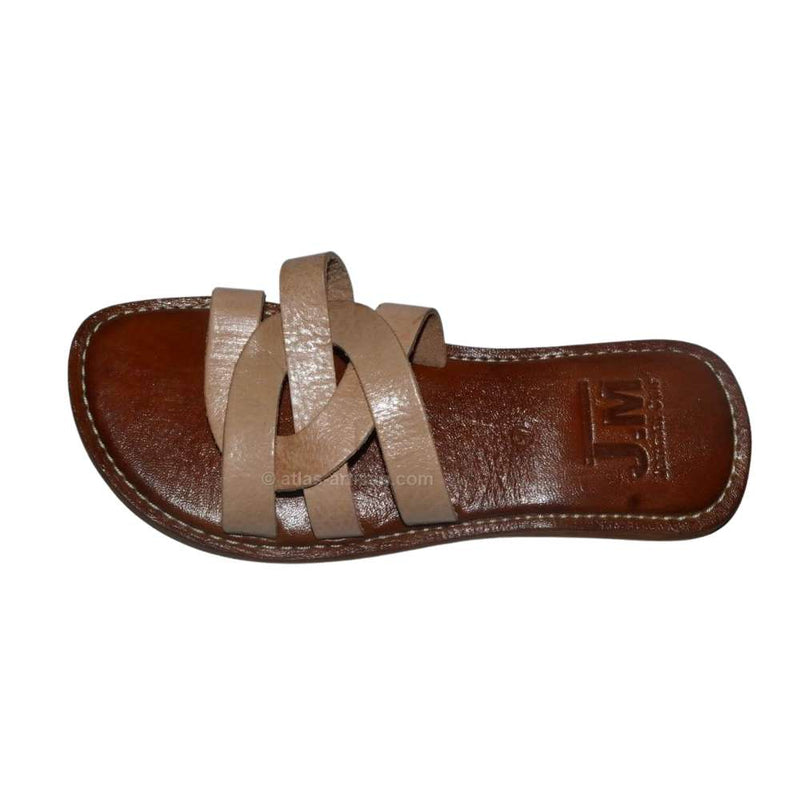 sandales_cuir_croisé_artisanal_beige
