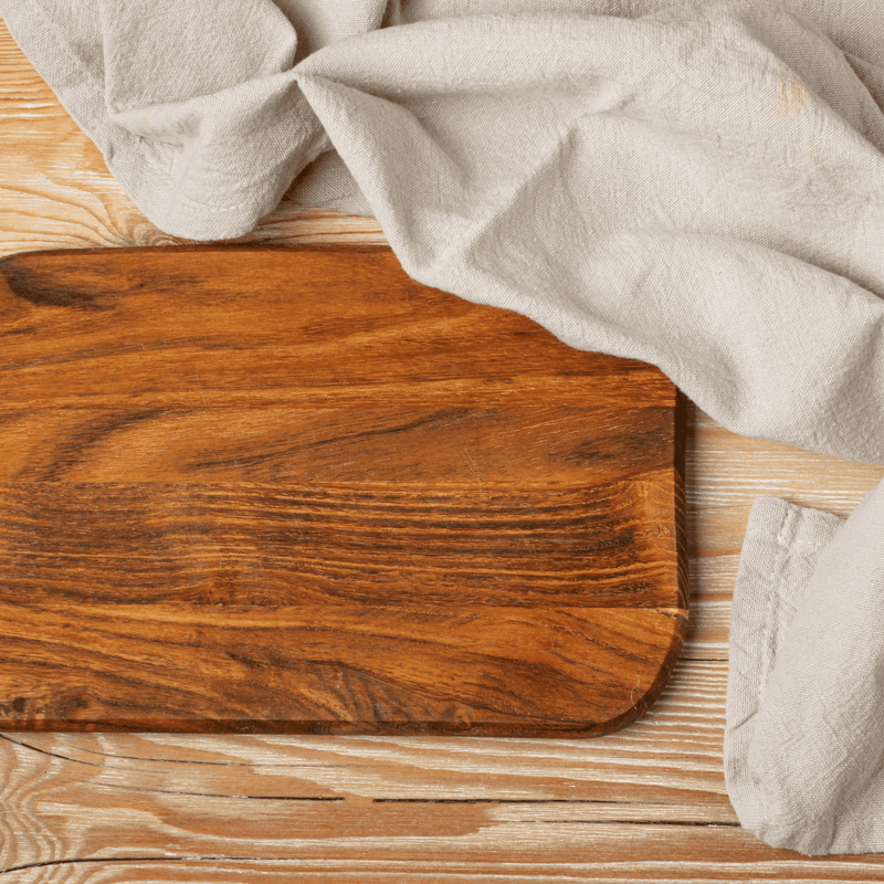 Set Planche et service noyer_pièce de bois