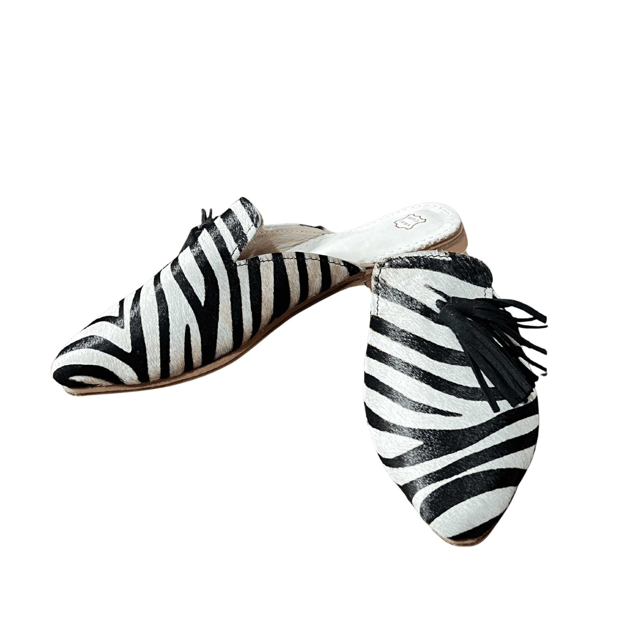 Slippers Zebra_Moroccan slippers