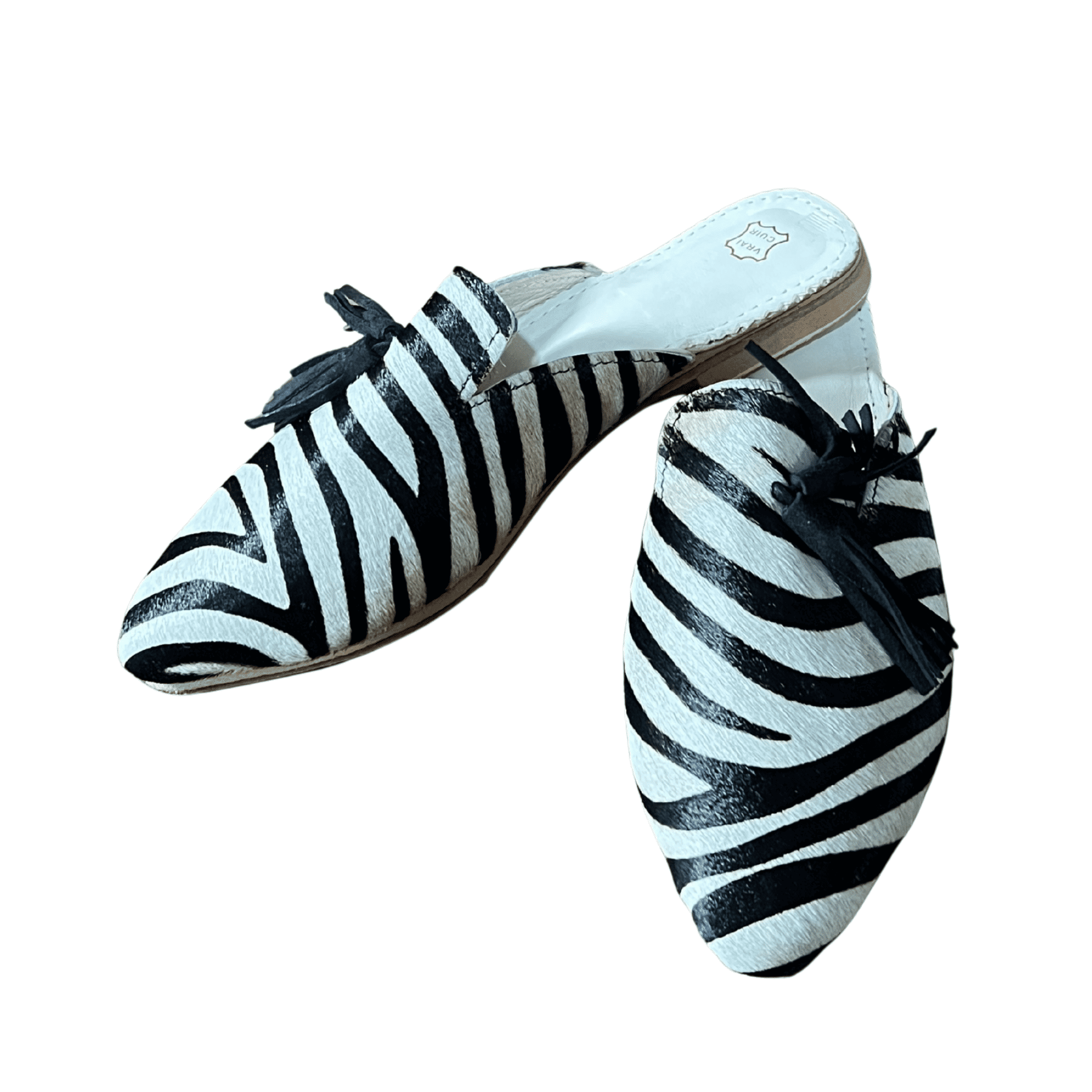 Slippers Zebra_Moroccan slippers