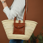 Wicker Bag Pocket line_beach bag