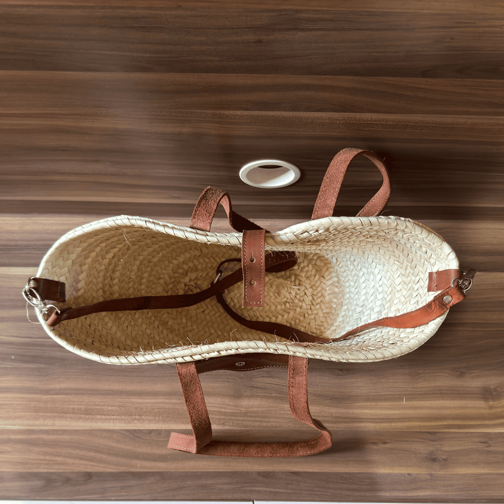 Wicker Bag Pocket line_beach bag