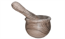 Load image into Gallery viewer, Mortar and pestle Walnut