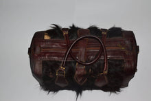 Load image into Gallery viewer, sac en cuir poilu artisanal