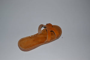 sandale cuir femme_marron