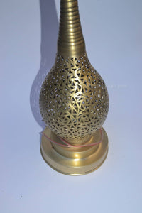 veilleuse marocain traditionnel du cuivre